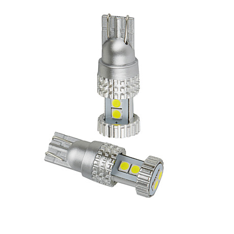 Светодиодная лампа с цоколем T10-3030-6SMD Canbus Nonpolarity White 12-24V